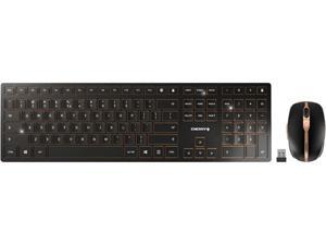 CHERRY DW 9000 SLIM JD-9000EU-2 Black / Bronze Bluetooth Wireless Keyboard and Mouse Combo CHERRY DW 9000 SLIM JD-9000EU-2 Black / Bronze Bluetooth Wireless Keyboard and Mouse Combo