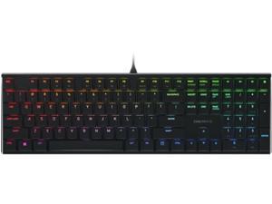 CHERRY MX 10.0N RGB Mechanical Keyboard with CHERRY MX Low Profile Speed Switches, Aluminum Housing, Premium Keyboard for Gaming and Work
