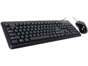 GIGABYTE GK-KM3100 Black USB Wired Standard Desktop Keyboard And Mouse Combo Set