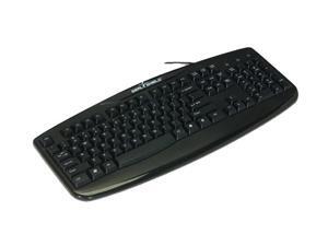 SEAL SHIELD STK503P Black PS/2 Wired Standard Silver Storm Keyboard SEAL SHIELD STK503P Black PS/2 Wired Standard Silver Storm Keyboard