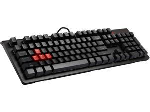 OMEN by HP Keyboard 1100 Mechanical Gaming Keyboard with Blue Switches, Red Backlit LED