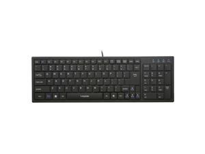 i-rocks KR-6421-BK Black USB Wired Slim Keyboard i-rocks KR-6421-BK Black USB Wired Slim Keyboard