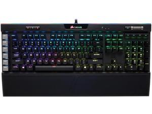 Corsair K95 RGB PLATINUM Mechanical Gaming Keyboard, Cherry MX Brown, Backlit RGB LED, Black