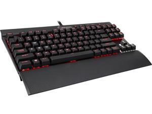 Corsair Certified CH-9110010-NA Gaming K65 LUX RGB Mechanical Keyboard, Backlit RGB LED, Cherry MX Red, NA Corsair Certified CH-9110010-NA Gaming K65 LUX RGB Mechanical Keyboard, Backlit RGB LED, Cherry MX Red, NA