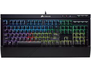 CORSAIR K68 RGB Mechanical Gaming Keyboard, Backlit RGB LED, Cherry MX Red, Dust and Spill Resistant