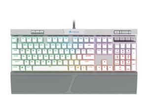 Corsair K70 RGB MK.2 SE Cherry MX Speed Mechanical Gaming Keyboard with RGB LED Backlit and White PBT Keycaps