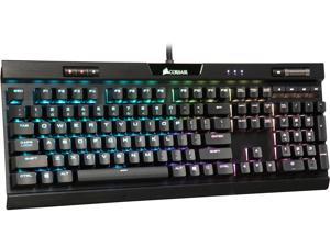 Corsair K95 Rgb Platinum Mechanical Gaming Keyboard Cherry Mx Speed Backlit Rgb Led Black Newegg Com