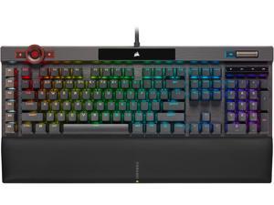 CORSAIR K100 RGB Mechanical Gaming Keyboard, Backlit RGB LED, CHERRY MX SPEED Keyswitches, Black