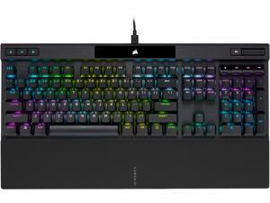 CORSAIR K70 RGB PRO Mechanical Gaming Keyboard, Backlit RGB LED, CHERRY MX Blue Keyswitches, Black