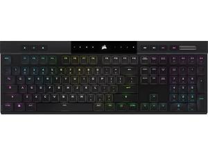 CORSAIR K100 AIR WIRELESS RGB UltraThin Mechanical Gaming Keyboard Backlit RGB LED CHERRY ULP Tactile Black CH913A01UNA