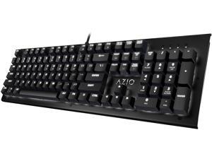 AZIO MK HUE Black USB Backlit Mechanical Keyboard AZIO MK HUE Black USB Backlit Mechanical Keyboard