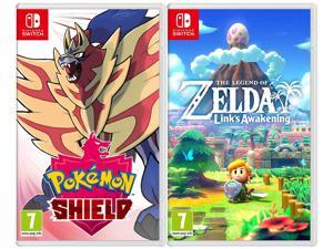 Nintendo The Legend of Zelda: Links Awakening Bundle with Pokemon Shield