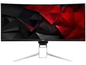Acer XR382CQK bmijqphuzx 38" (Actual size 37.5") 3840x1600 QHD 75Hz 1ms HDMI DisplayPort AMD FreeSync USB Hub Built-in Speakers HDR IPS Backlit LED Gaming Monitor