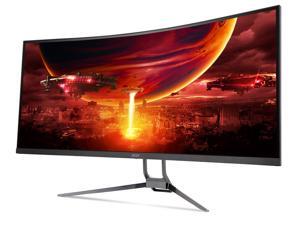 Acer Nitro 34" 21:9 Curved UWQHD (3440 x 1440) Monitor, Adaptive-Sync Support (FreeSync Compatible), 100Hz Refresh Rate, 1ms (VRB), AdobeRGB 90%, VESA Mounting Compliant - EDA343CUR Hbmiippx
