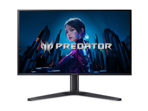 Acer Predator X27U X1bmiiphx 27" WQHD (2560 x 1440) Widescreen OLED Gaming Monitor with AMD FreeSync Premium pro, 240Hz Refresh Rate, 0.03ms Response Time, 1000nits @ HDR 3%, DCI-P3 99%, Delta E<2, (1