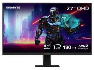 GIGABYTE - GS27QA SA - 27" IPS Gaming Monitor - QHD 2560x1440 - 180Hz - 1ms MPRT - AMD FreeSync - HDMI, DP - Black