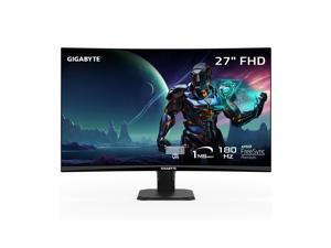 GIGABYTE - GS27FC (SA) - 27" VA Curved Gaming Monitor - FHD 1920x1080 - 180Hz - 1ms MPRT - AMD FreeSync Premium - HDMI, DP - Black