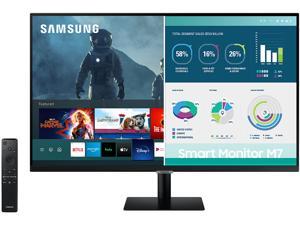 SAMSUNG M7 Series 32M70A 32" UHD 3840 x 2160 (4K) 2 x HDMI, USB-C Built-in Speakers Smart Monitor with Streaming TV