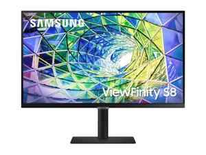 SAMSUNG ViewFinity LS27A800UJNXGO 27" UHD 3840 x 2160 (4K) HDMI, DisplayPort, USB-C IPS Swivel Tilt Pivot Height Adjust Monitor