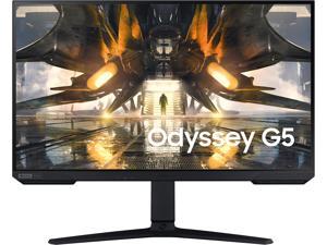 SAMSUNG Odyssey G5 LS27AG500PNXZA 27" QHD 2560 x 1440 (2K) 165Hz HDMI, DisplayPort AMD FreeSync Premium & NVIDIA G-Sync Compatible 1ms Gaming Monitor