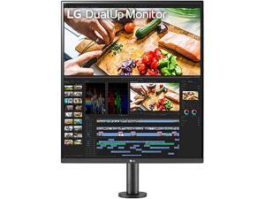 LG 28MQ780-B 28" (27.6" Viewable) SDQHD 2560 x 2880 60 Hz Built-in Speakers Flat Panel 16:18 DualUp Monitor with Ergo Stand and USB Type-C