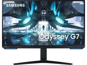 Samsung Odyssey G7 LS28AG700NNXZA 28" 3840 x 2160 (4K) 144Hz IPS DisplayHDR 400 1ms (GTG) FreeSync Premium Pro G-Sync Compatible DisplayPort HDMI 2.1 USB Swivel Pivot Height Tilt VESA Gaming Monitor