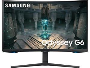 SAMSUNG Odyssey LS32BG652ENXGO 32" WQHD 2560 x 1440 (2K) 240 Hz FreeSync Premium Pro (AMD Adaptive Sync) Built-in Speakers Curved Gaming Monitor