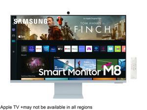 SAMSUNG M80B LS32BM80BUNXGO 32" UHD 3840 x 2160 (4K) 60 Hz Micro HDMI, USB-C Built-in Speakers Flat Panel Smart Monitor with Streaming TV and SlimFit Camera Included