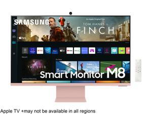 SAMSUNG M80B LS32BM80PUNXGO 32" UHD 3840 x 2160 (4K) 60 Hz Micro HDMI, USB-C Built-in Speakers Flat Panel Smart Monitor with Streaming TV and SlimFit Camera Included