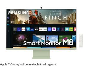 SAMSUNG M80B LS32BM80GUNXGO 32" UHD 3840 x 2160 (4K) 60 Hz Micro HDMI, USB-C Built-in Speakers Flat Panel Smart Monitor with Streaming TV and SlimFit Camera Included