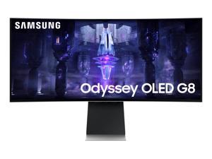 SAMSUNG Odyssey Neo G8 LS34BG850SNXZA 34" WQHD 3440 x 1440 (2K) QD-OLED 175 Hz 0.03ms(GTG) AMD FreeSync Premium Pro Built-in Speakers Curved Gaming Monitor