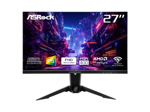 ASRock Phantom Gaming 27" 520 Hz IPS FHD Gaming Monitor FreeSync Premium (AMD Adaptive Sync) 94% DCI-P3 / 123% sRGB PG27FFX2A