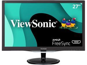 ViewSonic VX2757-MHD 27 Inch 75Hz 2ms 1080p Entertainment Monitor with FreeSync Eye Care HDMI and DP