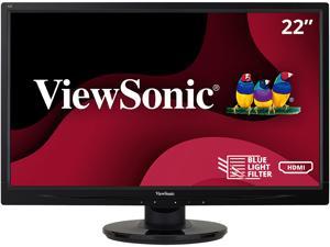 ViewSonic VA2246MH-LED 22" (Actual size 21.5") Full HD 1920 x 1080 VGA HDMI Built-in Speakers Anti-Glare LED Backlight LCD Monitor