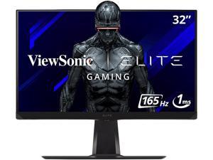 ViewSonic ELITE XG320U 32 Inch 4K UHD Gaming Monitor with 150Hz, 1ms, HDR 600, FreeSync Premium Pro, HDMI, DisplayPort, USB, and Advanced Ergonomics for Esports