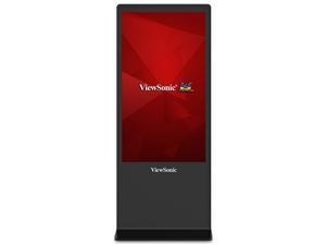 ViewSonic EP5542T Black 55 9ms 3840 x 2160 4K 107 Billion Colors Infrared Touch Multimedia Digital Poster Builtin Speaker