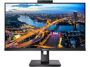 PHILIPS 242B1H 24" (Actual Size 23.8") 1920 x 1080 75 Hz D-Sub, DVI, HDMI, DisplayPort Built-in Speakers LCD Monitor with Windows Hello Webcam