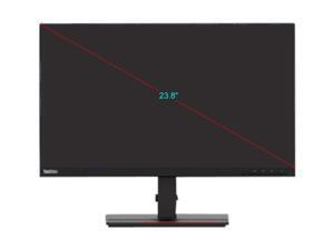 Lenovo ThinkVision T24h-20 61F0GAR1US 24" (23.8" Viewable) 2560 x 1440 (2K) 60 Hz HDMI, DP, USB Type-C Gen1 (DP1.2 Alt Mode) Height Adjustable Monitor Lenovo ThinkVision T24h-20 61F0GAR1US 24" (23.8" Viewable) 2560 x 1440 (2K) 60 Hz HDMI, DP, USB Type-C Gen1 (DP1.2 Alt Mode) Height Adjustable Monitor