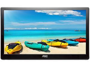 AOC I1659FWUX 16" (Actual size 15.6") Full HD 1920 x 1080 60Hz 10ms USB 3.0 USB-Powered Backlit LED IPS Portable Monitor AOC I1659FWUX 16" (Actual size 15.6") Full HD 1920 x 1080 60Hz 10ms USB 3.0 USB-Powered Backlit LED IPS Portable Monitor