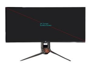 ASUS ROG SWIFT PG349Q 34" 3440 x 1440 (2K) 120 Hz G-Sync (NVIDIA Adaptive Sync) Built-in Speakers Curved Gaming Monitor ASUS ROG SWIFT PG349Q 34" 3440 x 1440 (2K) 120 Hz G-Sync (NVIDIA Adaptive Sync) Built-in Speakers Curved Gaming Monitor