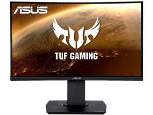 ASUS TUF Gaming VG24VQ 24" Full HD 1920 x 1080 1ms MPRT 144Hz 2 x HDMI, DisplayPort AMD FreeSync Asus Eye Care with Ultra Low-Blue Light & Flicker-Free LED Height Adjustable Curved Gaming Monitor