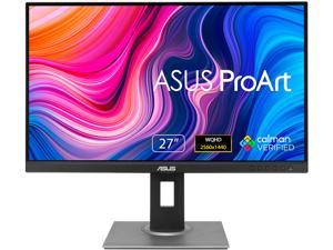 ASUS ProArt Display 27" 1440P Monitor (PA278QV) - QHD (2560 x 1440), 100% sRGB/Rec. 709 Delta E < 2, IPS, DisplayPort HDMI DVI-D Mini DP, Calman Verified, Eye Care, Tilt, Pivot, Swivel, Height Adjusta
