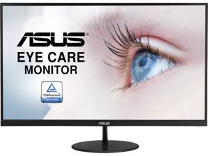 ASUS VL249HE 24" (23.8" Viewable) Eye Care Monitor, 1080P Full HD, 75Hz, IPS, Adaptive-Sync/FreeSync, Eye Care, HDMI VGA, Frameless Slim Design, VESA Wall Mountable