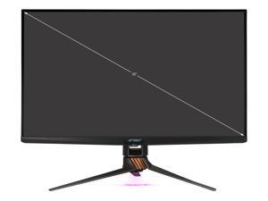  ASUS ROG Swift 32” 4K HDR Gaming Monitor - 144Hz DSC, UHD (3840  x 2160) PC Monitor, Mini-LED IPS with G-SYNC Ultimate, Local Dimming, Ideal  for Desktop and Computer Monitor Black 