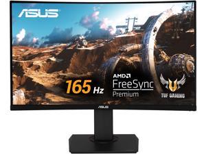 ASUS TUF Gaming 32" (31.5" viewable) 1440P Curved HDR Monitor (VG32VQR) - QHD (2560 x 1440), 165Hz, 1ms, Extreme Low Motion Blur Sync, Freesync Premium, Eye Care, DisplayHDR 400, HDMI, DisplayPort