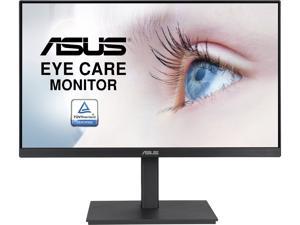 ASUS 23.8" 1080P Monitor (VA24EQSB) - Full HD, IPS, 75Hz, Built-in Speakers, Eye Care, Low Blue Light, Flicker Free, VESA Mountable, Height Adjustment, Frameless, DisplayPort, HDMI, VGA, USB Hub