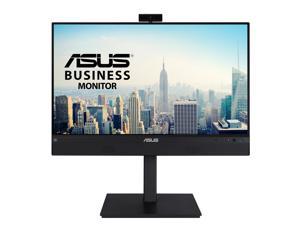 ASUS 23.8” 1080P Video Conferencing Monitor (BE24ECSNK) - Full HD, IPS, Built-in Adjustable 2MP Webcam, AI Noise-canceling Mic, Eye Care, USB-C Docking, RJ45, Height Adjustable, HDMI, Zoom Certified