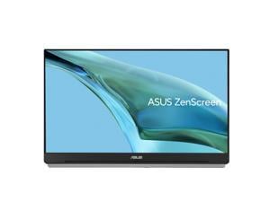 ASUS ZenScreen 24 238 viewable 1080P Portable USBC Monitor MB249C  Full HD IPS Speakers Multistand Design Kickstand Cclamp Arm Partition Hook Carrying Handle Work From Home Monitor