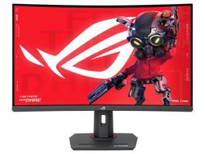 ASUS ROG Strix 32" 1440P USB-C Curved HDR Gaming Monitor (XG32WCS) - QHD, 180Hz, 1ms, Fast VA, Extreme Low Motion Blur Sync, FreeSync, DisplayWidget, Tripod Socket, AI Technology
