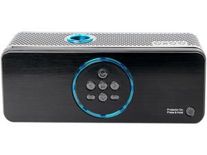 AAXA BP1 Speaker Projector - Bluetooth 5.0, Battery Power Bank, Up to 6 Hour Projection or 24 Hours Playtime, USB C Mirroring, Onboard Media Player, HDMI, DLP Portable Mini LED Projector